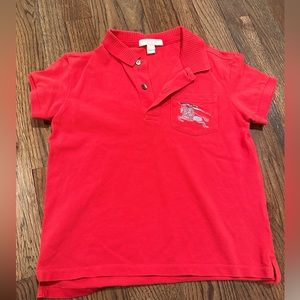Burberry boys polo